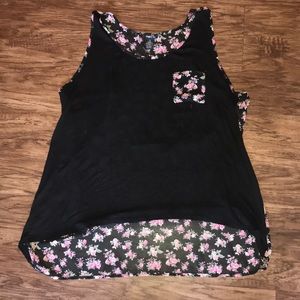 Floral Pocket Tank